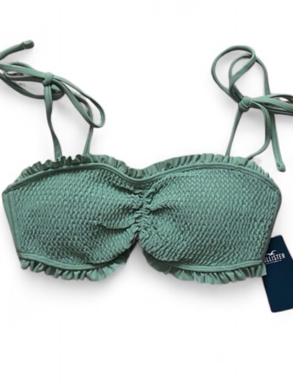 Hollister Olive Bandeau Top